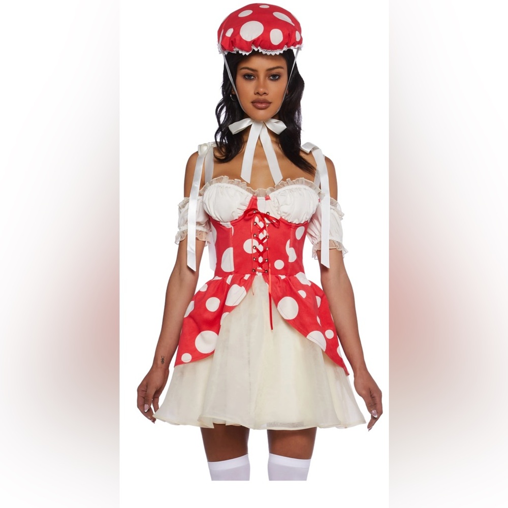 Mushroom Princess Costume Set